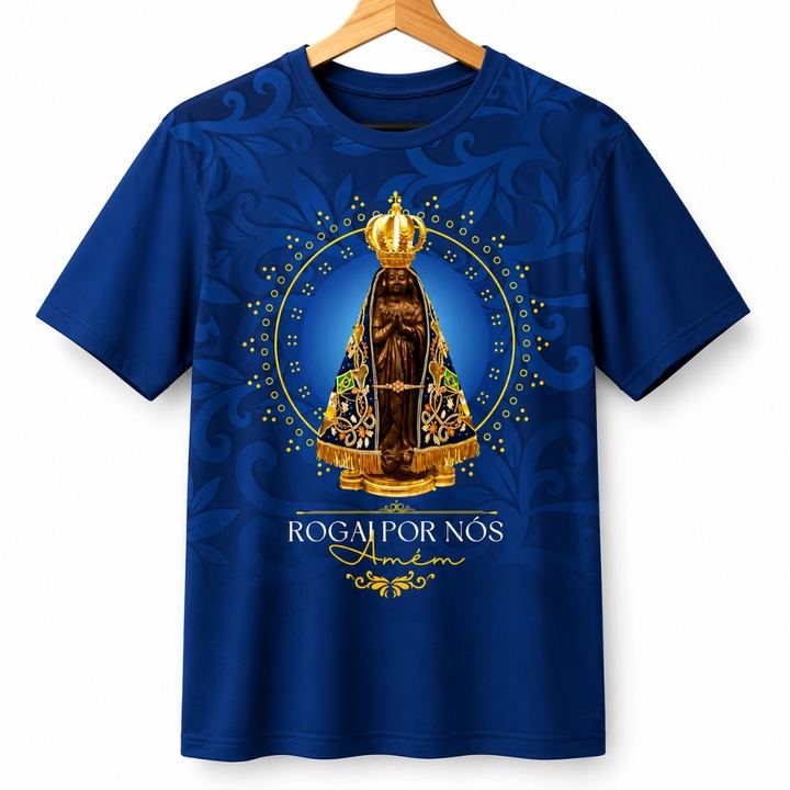 Camisa Devocional de Nossa Senhora Aparecida - Frente